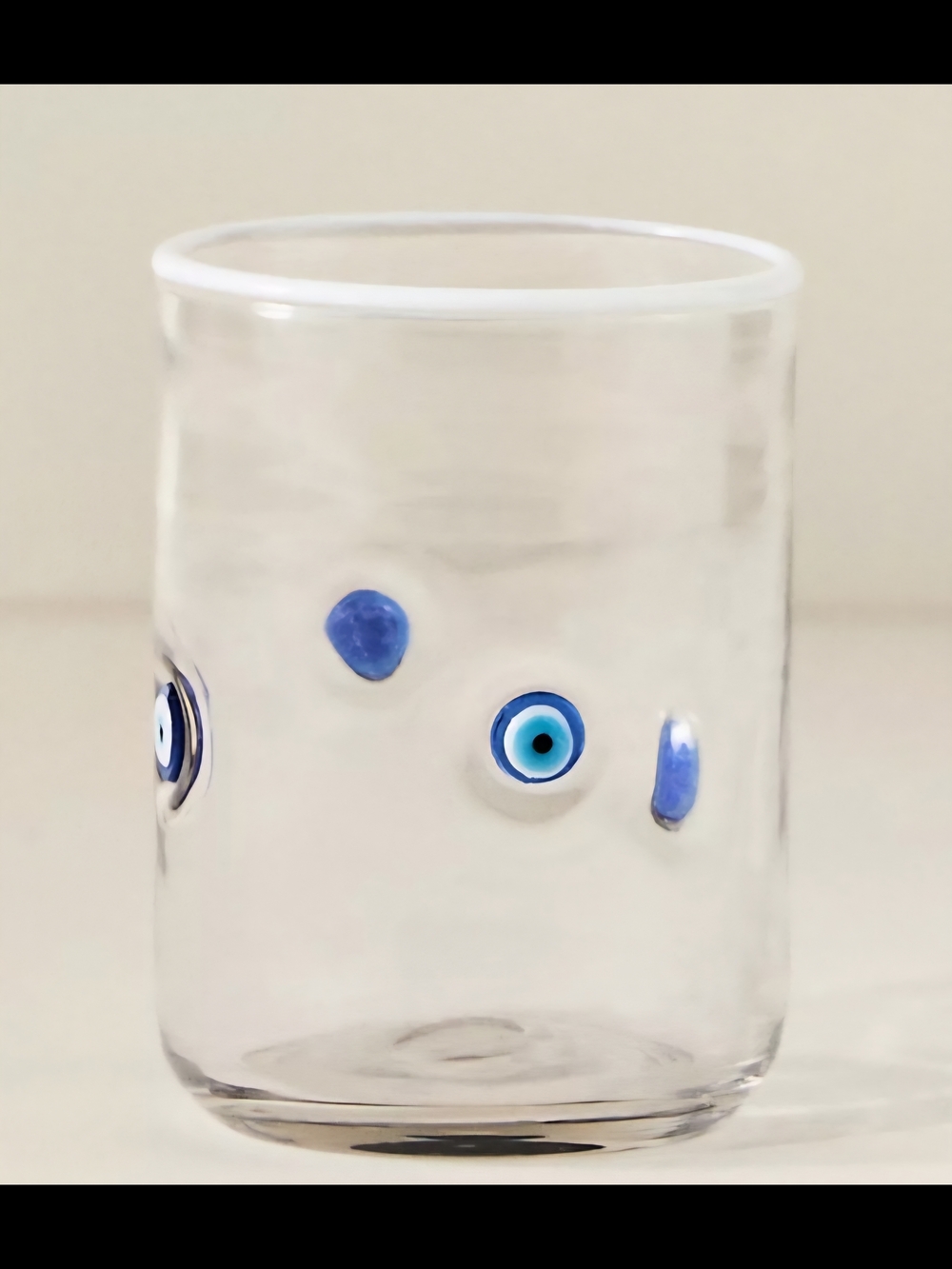 Anthropologie Evil Eye Icon Juice Glass - Picture 2 of 3
